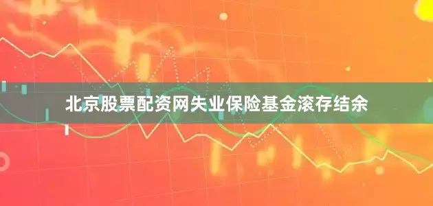 北京股票配资网失业保险基金滚存结余